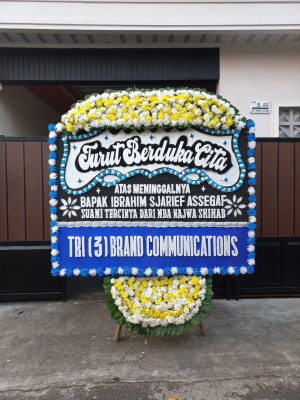 Papan Bunga Duka di Talagamori